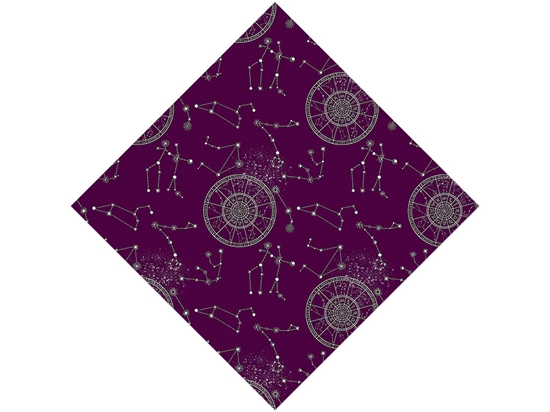 Purple Aeons Astrology Vinyl Wrap Pattern