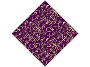 Purple Horoscopes Astrology Vinyl Wrap Pattern