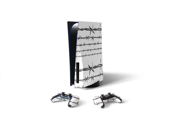 Realistic Ross Barbed Wire Sony PS5 DIY Skin