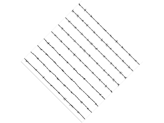 Twisted Burneli Barbed Wire Vinyl Wrap Pattern