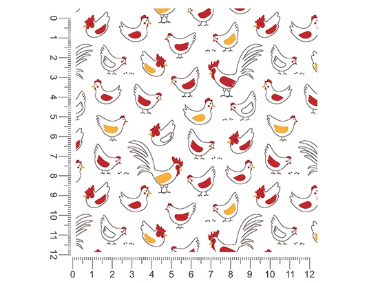 Hungry Ladies Bird 1ft x 1ft Craft Sheets