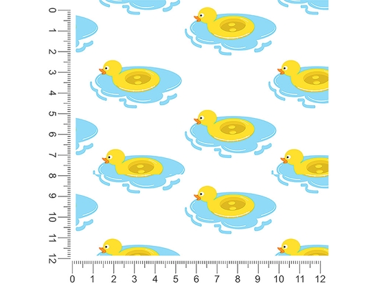 Rubber Duckie Bird 1ft x 1ft Craft Sheets