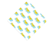 Rubber Duckie Birds Vinyl Wrap Pattern