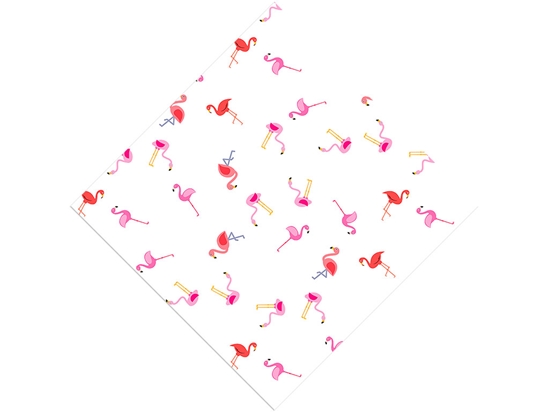 Dancing Freebirds Birds Vinyl Wrap Pattern