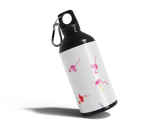 Dancing Freebirds Bird Water Bottle DIY Stickers