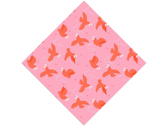 Heartfelt Carriers Birds Vinyl Wrap Pattern