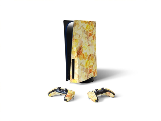 Imaginary Doubloons Bokeh Sony PS5 DIY Skin