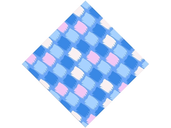 Bluebell  Brick Vinyl Wrap Pattern