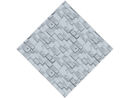 Cloud Grey Brick Vinyl Wrap Pattern