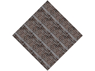 Carob Brown Brick Vinyl Wrap Pattern