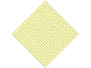 Cream  Brick Vinyl Wrap Pattern