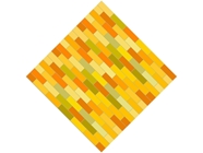 Goldenrod  Brick Vinyl Wrap Pattern