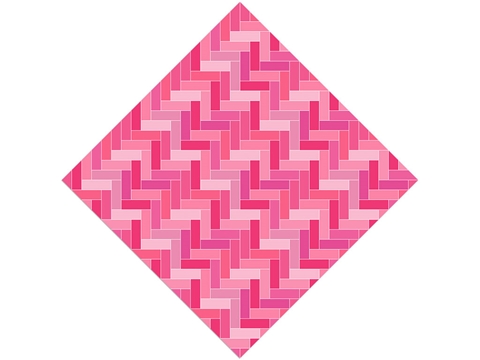 Rcraft™ Herringbone Brick Craft Vinyl - Carnation Pink