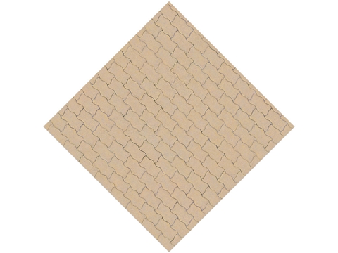 Rcraft™ Speciality Brick Craft Vinyl - Brown Zigzag