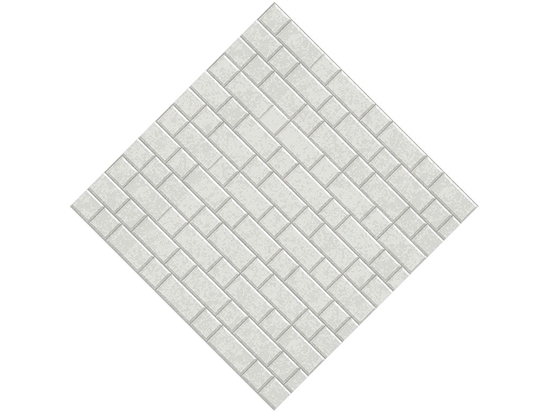 Stepped Grey Brick Vinyl Wrap Pattern