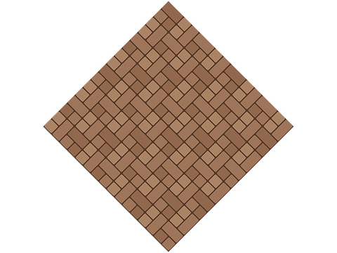 Rcraft™ Stacked Brick Craft Vinyl - Brown
