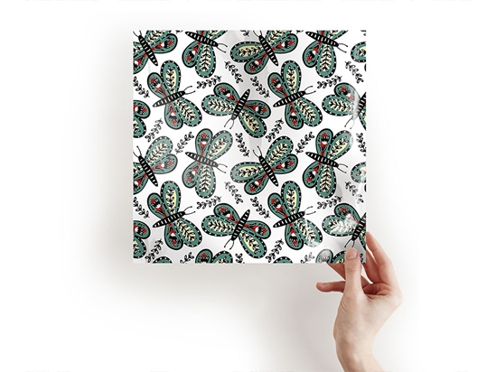 Florally Embedded Bug Craft Sheets
