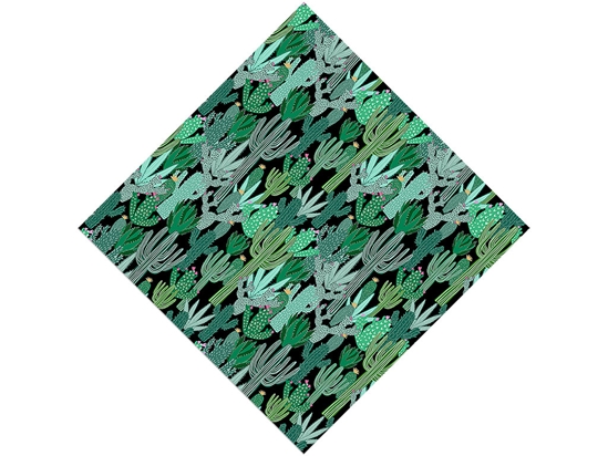 Completely Overrun Cacti Vinyl Wrap Pattern