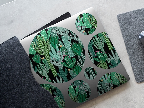 Completely Overrun Cactus DIY Laptop Stickers