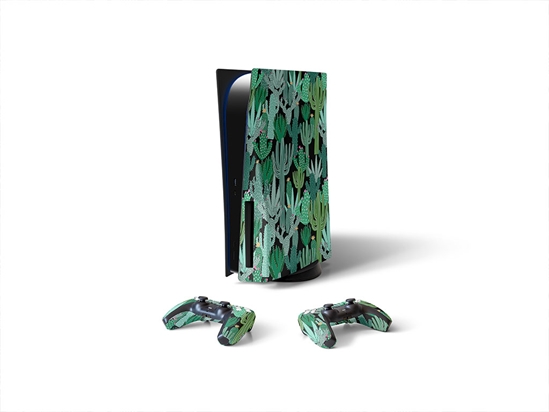 Completely Overrun Cactus Sony PS5 DIY Skin