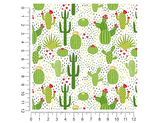 Prickly Pears Cactus 1ft x 1ft Craft Sheets
