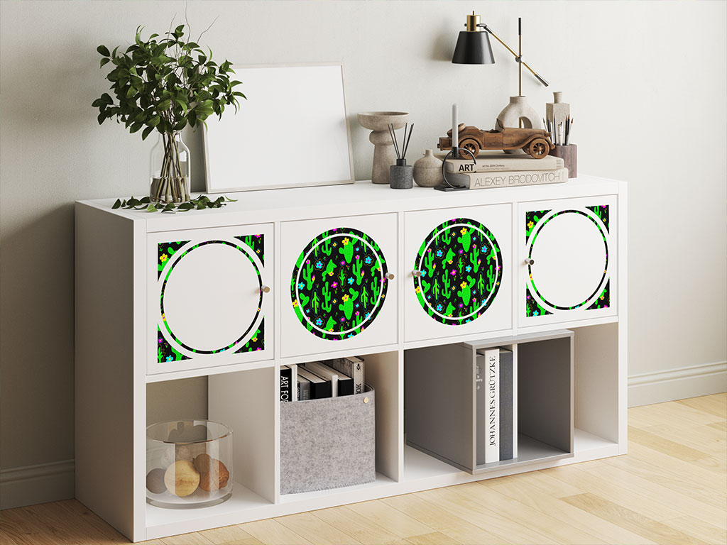 Totally Trippy Cactus DIY Furniture Stickers