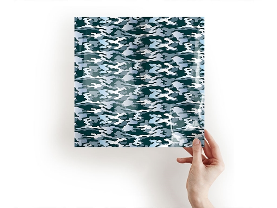 Glacier Flecktarn Camouflage Craft Sheets