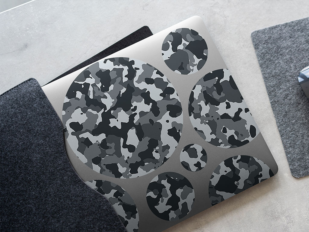 Powder Flecktarn Camouflage DIY Laptop Stickers