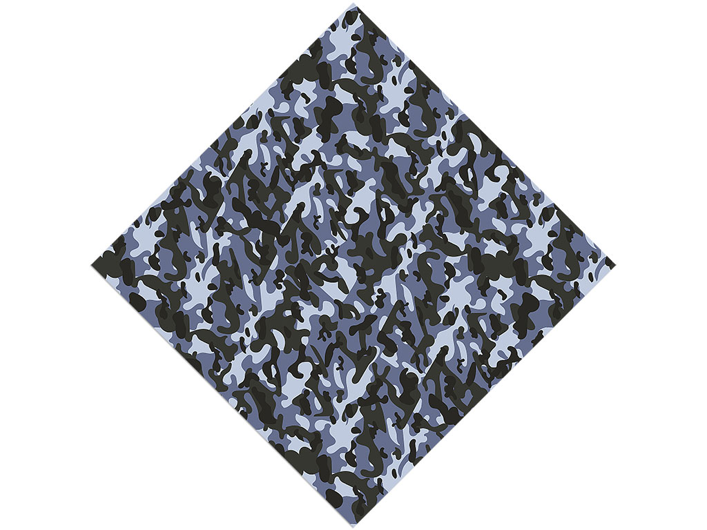 Snowdrift Flecktarn Camouflage Vinyl Wrap Pattern