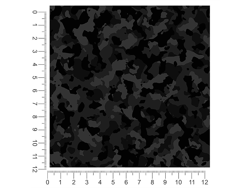 Rcraft™ Leather Napalm Black Camouflage Craft Vinyl