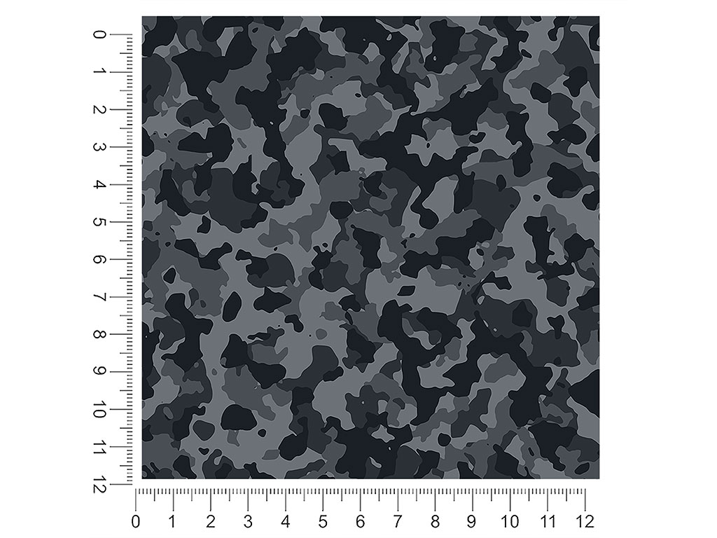 Midnight Flexitarian Camouflage 1ft x 1ft Craft Sheets