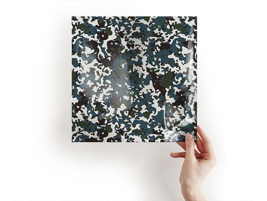 Midnight Leaf Camouflage Craft Sheets