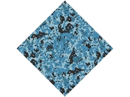 Sky Multicam Camouflage Vinyl Wrap Pattern