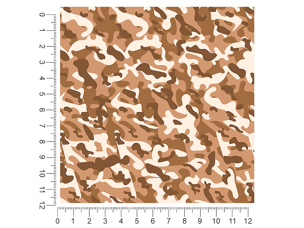 Beech Multicam Camouflage 1ft x 1ft Craft Sheets