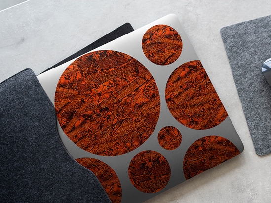 Forest Inferno Camouflage DIY Laptop Stickers