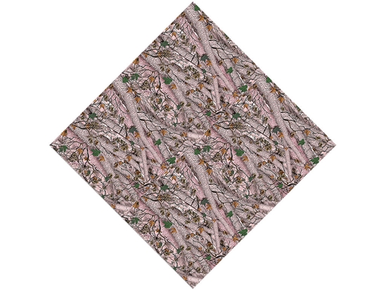 Forest Pink Camouflage Vinyl Wrap Pattern
