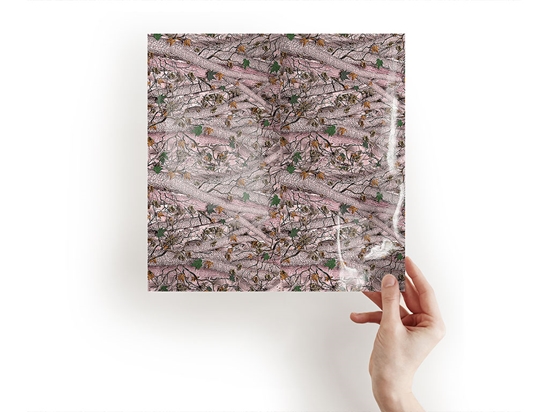 Forest Pink Camouflage Craft Sheets