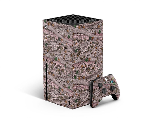 Forest Pink Camouflage XBOX DIY Decal