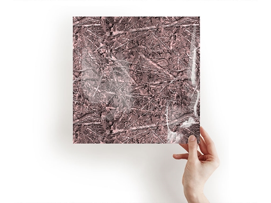 Ghost Pink Camouflage Craft Sheets