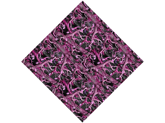 Obliteration Pink Camouflage Vinyl Wrap Pattern