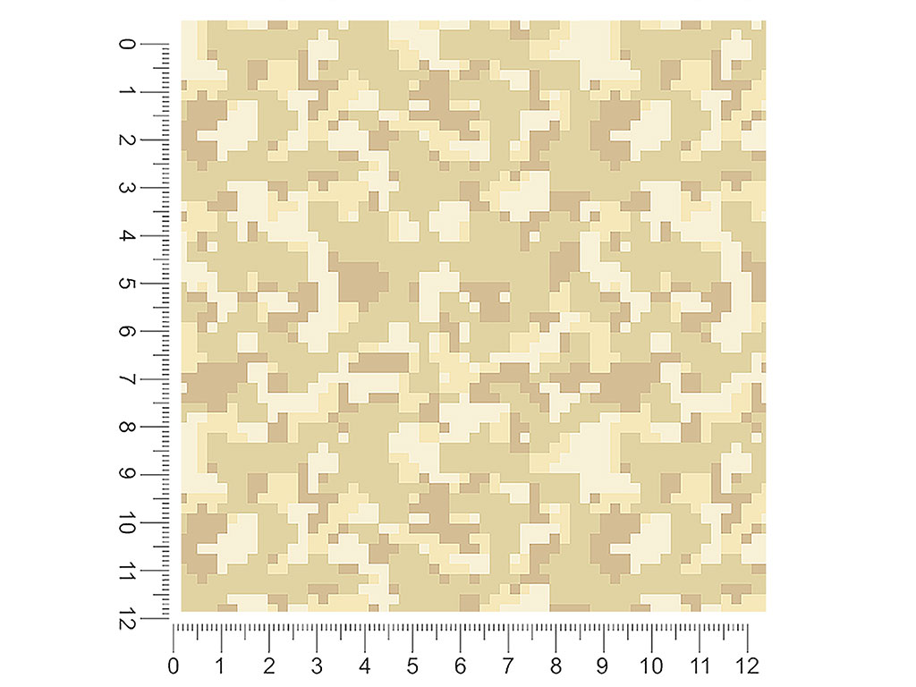 Antarctic Digital Camouflage 1ft x 1ft Craft Sheets