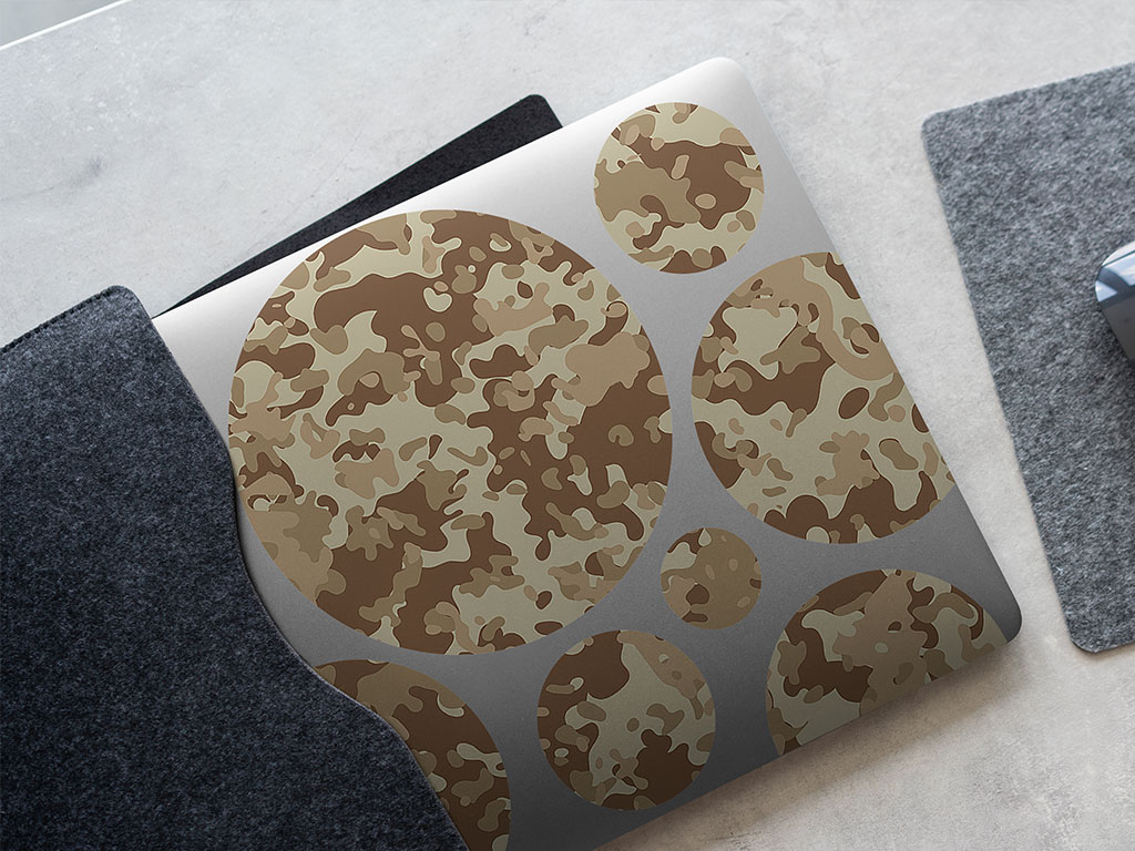 Death Valley Camouflage DIY Laptop Stickers