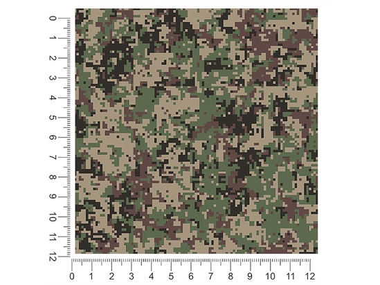 Army EMR Camouflage 1ft x 1ft Craft Sheets
