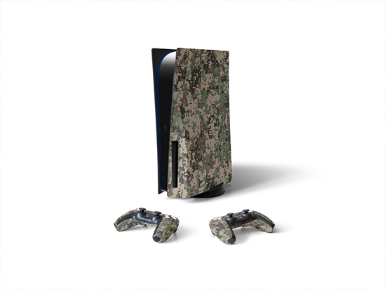 Army EMR Camouflage Sony PS5 DIY Skin