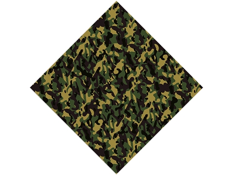 Rcraft™ Green Camouflage Craft Vinyl - Army Flecktarn