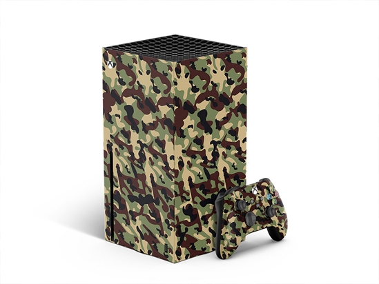 Basin Beige Camouflage XBOX DIY Decal