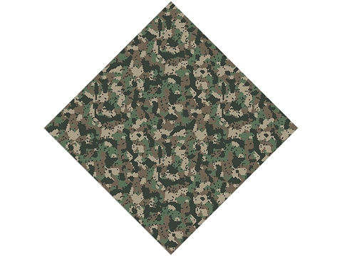Rcraft™ Green Camouflage Craft Vinyl - Digital Fabric