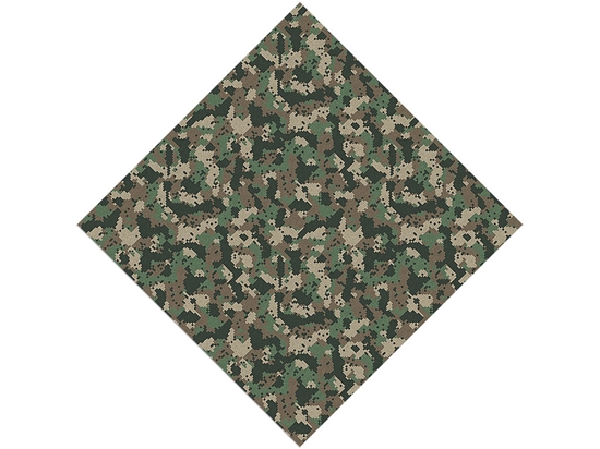 Digital Fabric Camouflage Vinyl Wrap Pattern