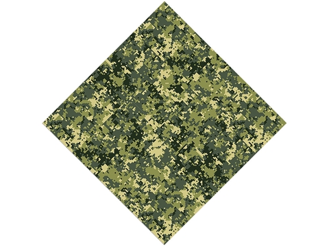 Rcraft™ Green Camouflage Craft Vinyl - Forest Pixel