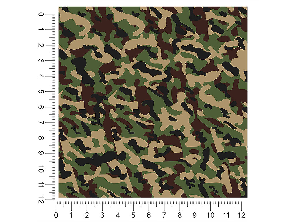Water Proof Free Pattern Holographic Camo Carpet Tape Double Sided